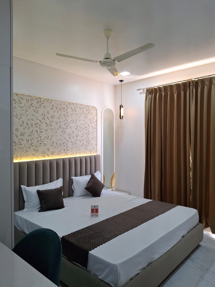Master Bedroom, ambika-eklavya Studio 418 Sq.Ft. Apartment In Pratap Nagar Jaipur 8899803