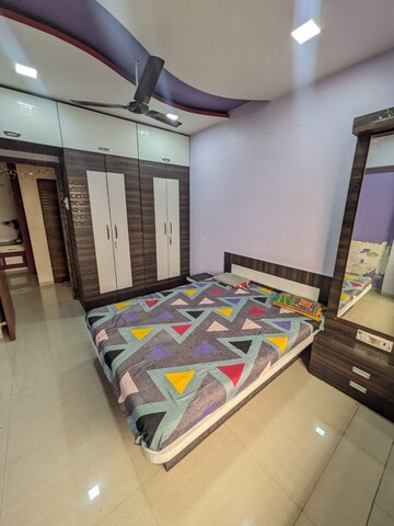 Master Bedroom in 3 BHK Apartment at Parshwa Girnar Tirth, Kalyan West – for Rent