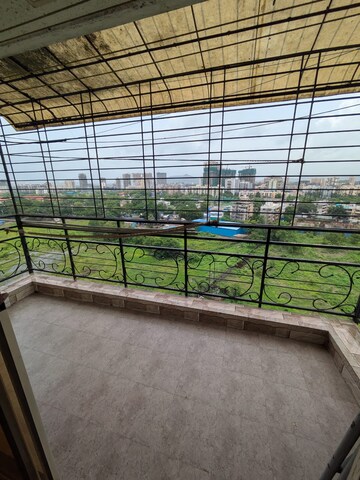 Balcony in 3 BHK Apartment at Parshwa Girnar Tirth, Kalyan West – for Rent