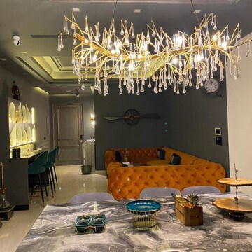 Living Room in 3 BHK Apartment at Ireo Victory Valley, Ramgarh Dhani – for Rent