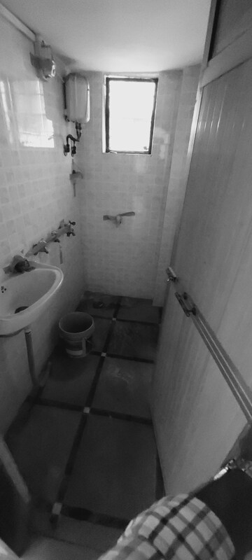 Bathroom in 1 BHK Apartment at Kopar Khairane – for Sale