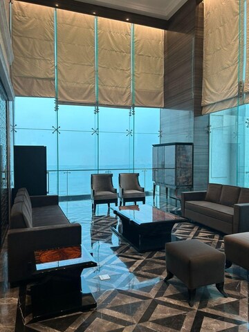 Living Room in 6 BHK Apartment at Bayview Terraces, Prabhadevi – for Rent