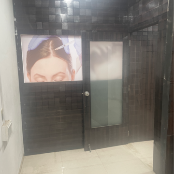 Bathroom in  Office Space at Raviraj Crossroads, Bhagwan Nagar – for Rent