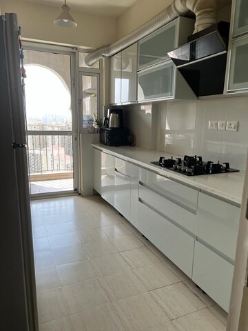 Kitchen in 4 BHK Apartment at DLF New Town Heights III, Sector 91 – for Rent
