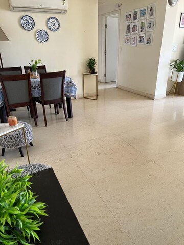 Living Room in 4 BHK Apartment at DLF New Town Heights III, Sector 91 – for Rent
