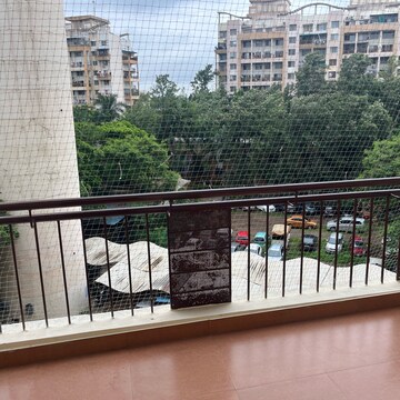 Balcony in 2 BHK Apartment at Goel Ganga Hari Ganga, Yerawada – for Rent