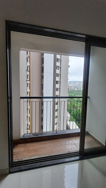 Balcony in 2 BHK Apartment at Runwal Eirene, Balkum Pada – for Rent