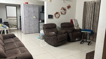 Living Room in 2 BHK Apartment at Paranjape Blue Ridge, Hinjewadi – for Rent