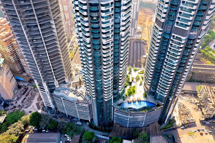 Exterior View, omkar-1973 3 Bedroom 2197 Sq.Ft. Apartment In Worli Mumbai 8900091