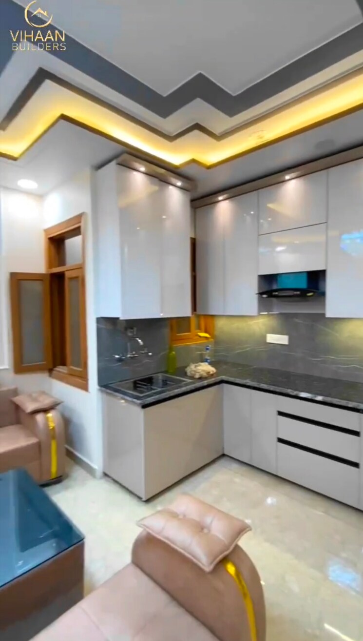 Kitchen, uttam nagar west 2 Bedroom 76 Sq.Yd. Builder Floor In Uttam Nagar West Delhi 8900093