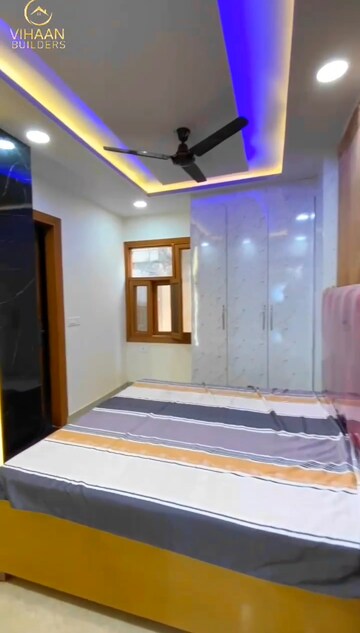 Bedroom in 2 BHK Builder Floor at Uttam Nagar West – for Rent