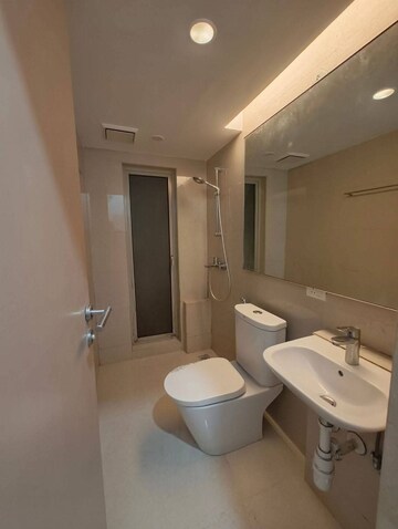 Bathroom in 1 BHK Apartment at Hiranandani Estate, Ghodbunder Road – for Rent