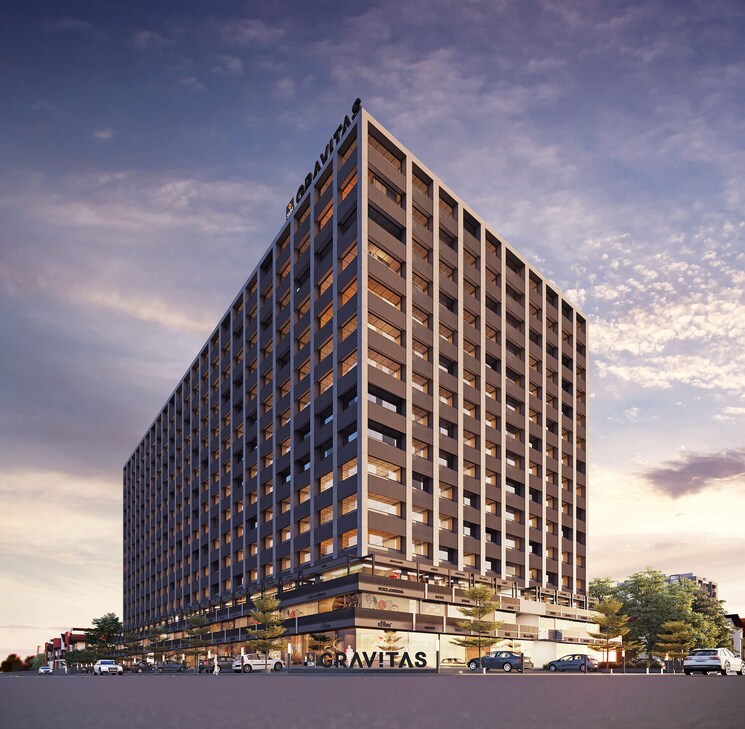 Exterior View, shyamal Commercial Office Space 510 Sq.Ft. In Shyamal Ahmedabad 8900145