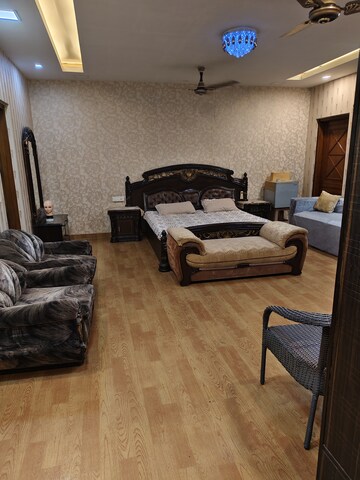 Living Room in Studio Villa at Sainik Farm – for Rent