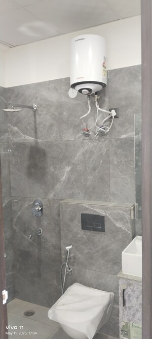 Bathroom in 3 BHK Builder Floor at 4S Aradhya Extension, Sector 67a – for Sale