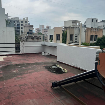Terrace in 3 BHK Villa at Vrindavan Paradise, Baner Bypass Highway – for Rent