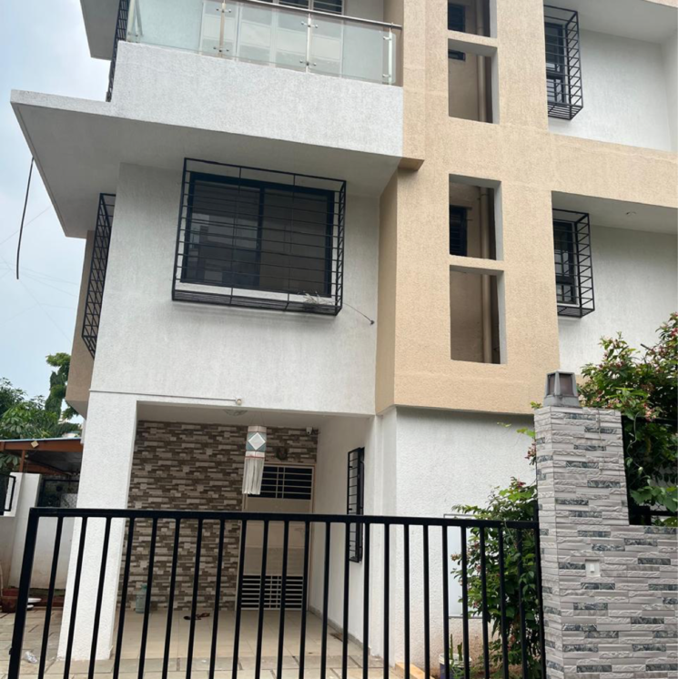 Exterior View, vrindavan-paradise 3 Bedroom 2000 Sq.Ft. Villa In Baner Bypass Highway Pune 8900398