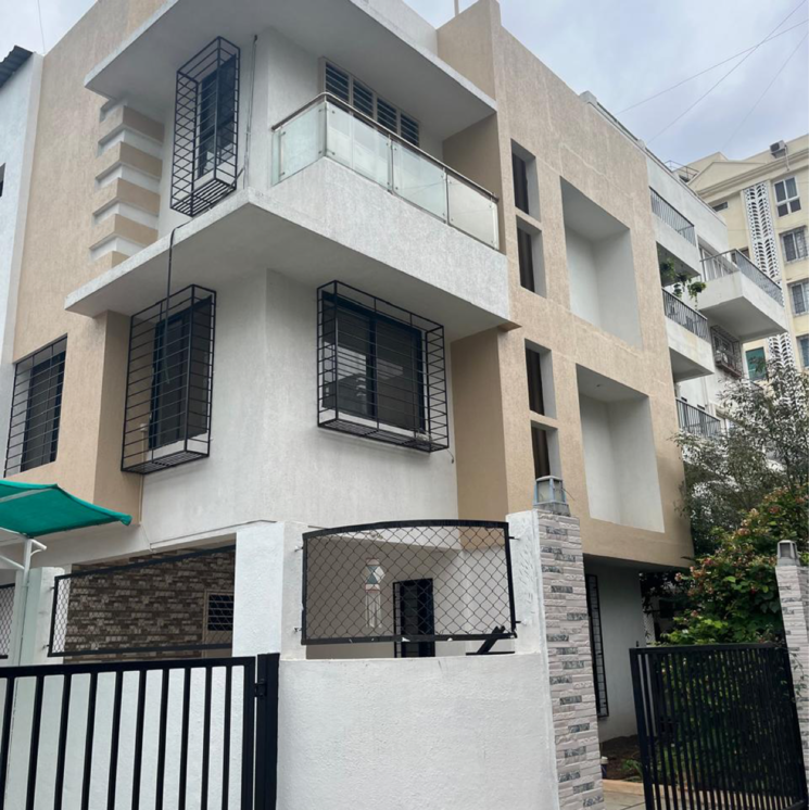 Exterior View, vrindavan-paradise 3 Bedroom 2000 Sq.Ft. Villa In Baner Bypass Highway Pune 8900398