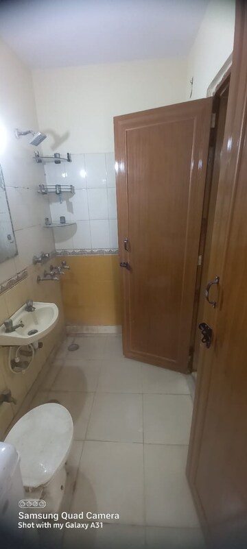 Bathroom in 2 BHK Builder Floor at Green Fields Colony – for Rent