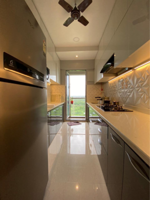 Kitchen in 2 BHK Apartment at Siddhi Highland Haven, Balkum Pada – for Sale