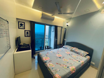 Bedroom in 2 BHK Apartment at Siddhi Highland Haven, Balkum Pada – for Sale