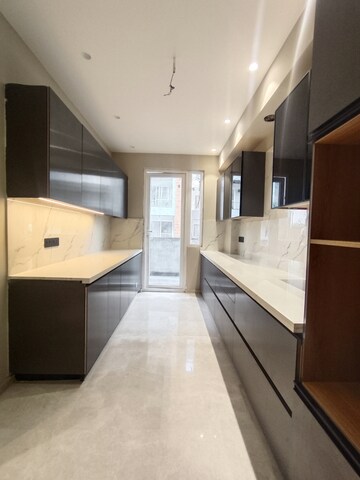 Kitchen in 3 BHK Builder Floor at Sushant Lok 3, Sector 57 – for Sale