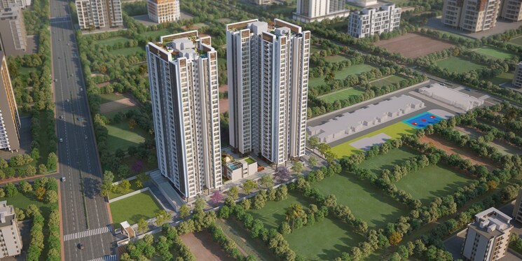 Exterior View, wakad 3 Bedroom 1094 Sq.Ft. Apartment In Wakad Pune 8900475