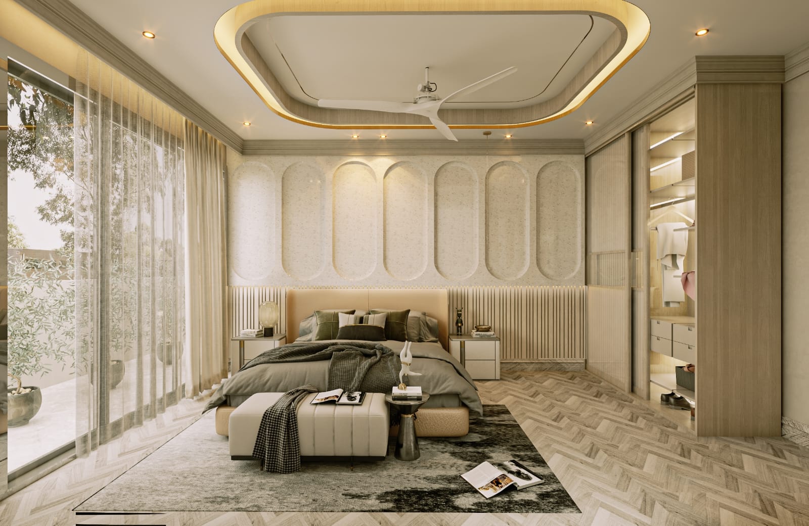 4 BHK + Servant Room 3000 Sq.Ft. Builder Floor in Woodview Residences