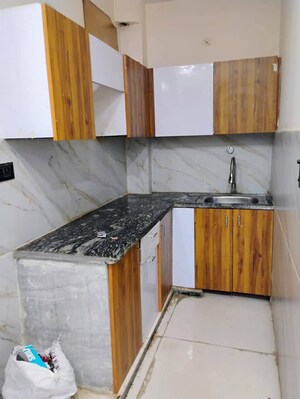 Kitchen in 3 BHK Builder Floor at Harit Vihar RWA, Burari – for Sale