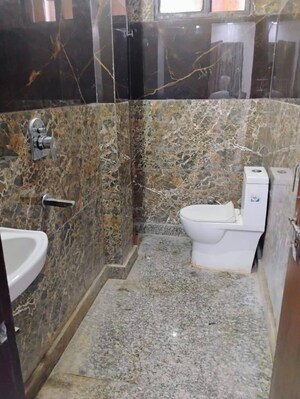 Bathroom in 3 BHK Builder Floor at Harit Vihar RWA, Burari – for Sale