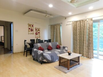 Living Room in 2 BHK Apartment at Megapolis Sangria Towers, Hinjewadi – for Rent