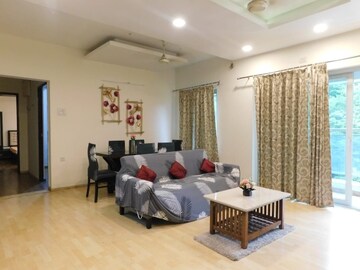 Living Room in 2 BHK Apartment at Megapolis Sangria Towers, Hinjewadi – for Rent