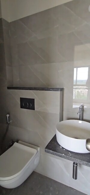 Bathroom in 2 BHK Builder Floor at Veena Smart Homes, Kandivali West – for Sale