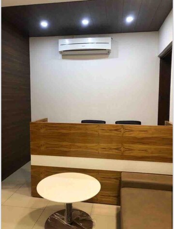 Bathroom in  Office Space at Shilp Arista, Bodakdev – for Rent