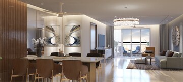 Kitchen in 3 BHK Apartment at Ramky One Odyssey, Narsingi – for Sale