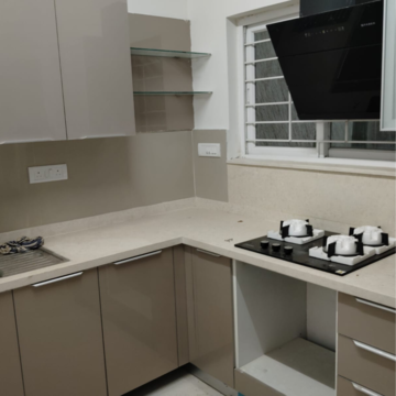 Kitchen in 3 BHK Villa at Ramky Serene Woods, Nagenahalli – for Rent