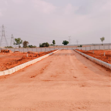 Swimming Pool in  Plot at Nature City Kadthal, Kadthal – for Sale
