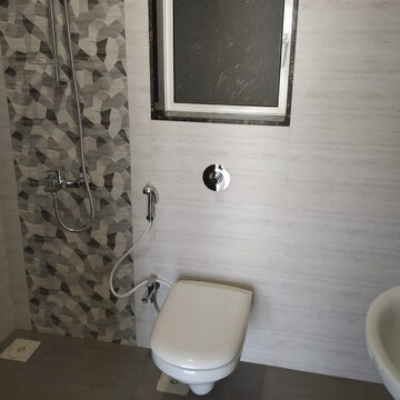 Bathroom in 3 BHK Apartment at Kanungo Pinnacolo Apartment, Mira Road – for Sale