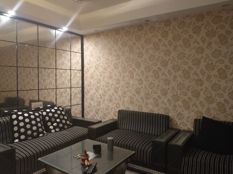 Living Room, sunshine-enclave 2 Bedroom 1450 Sq.Ft. Builder Floor In Vip Road Zirakpur 8900782