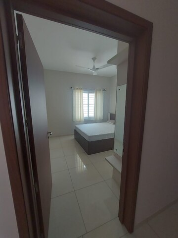 Bathroom in 4 BHK Apartment at LnT Raintree Boulevard, Hebbal – for Rent