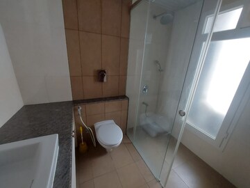 Bathroom in 4 BHK Apartment at LnT Raintree Boulevard, Hebbal – for Rent