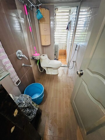 Bathroom in 2 BHK Apartment at Parsik Nagar – for Sale