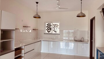 Bathroom in 3 BHK Apartment at Vajram Tiara, Yelahanka – for Rent