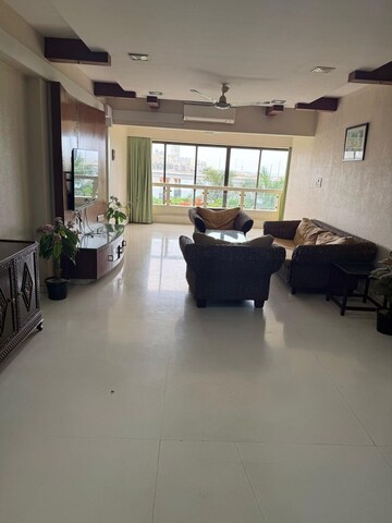 Living Room in 3 BHK Apartment at Lodha World One, Worli – for Rent