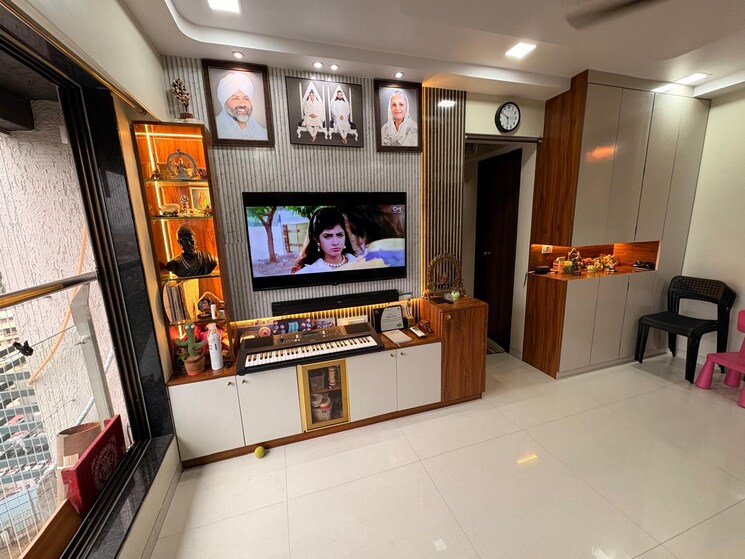 Living Room, omkar-vayu 3 Bedroom 1550 Sq.Ft. Apartment In Mahim Mumbai 8901049