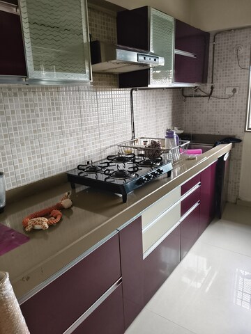 Kitchen in 2 BHK Apartment at Dosti Vihar, Samata Nagar – for Rent