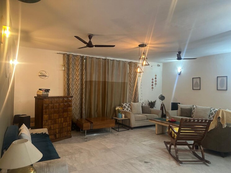 Living Room, unitech-nirvana-country-cedar-crest 3 Bedroom 1850 Sq.Ft. Builder Floor In Sector 50 Gurgaon 8901116