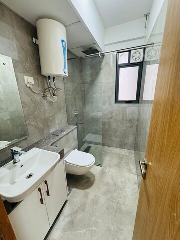 Bathroom in 3 BHK Builder Floor at Kohli One Malibu Town, Sector 47 – for Rent