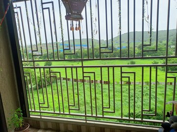 Balcony in 1 BHK Apartment at Regency Anantam, Dombivli East – for Rent