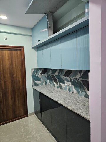 Kitchen in 2 BHK Apartment at Hallmark Skyrena, Narsingi – for Rent